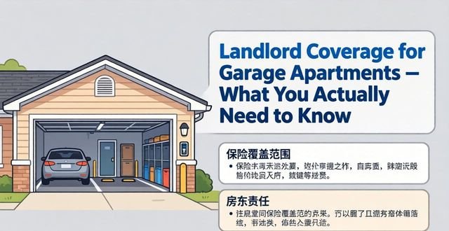 Landlord Insurance Landlord Coverage for Garage Apartments – What You Actually Need to Know